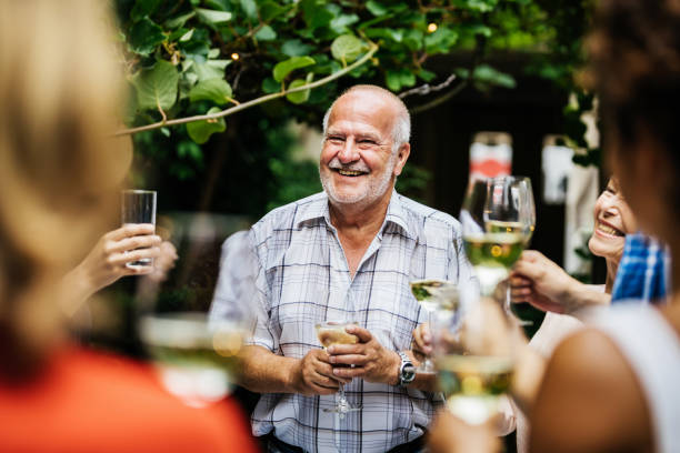 Retirement songs being played at a farewell party