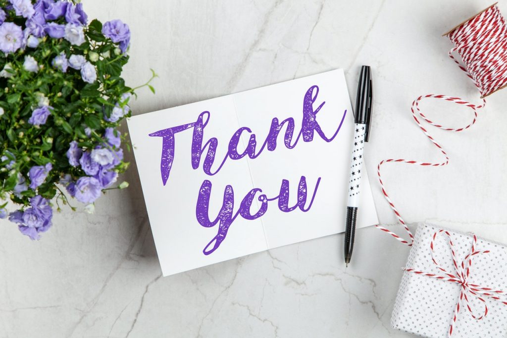 Ways to say thank you for your help