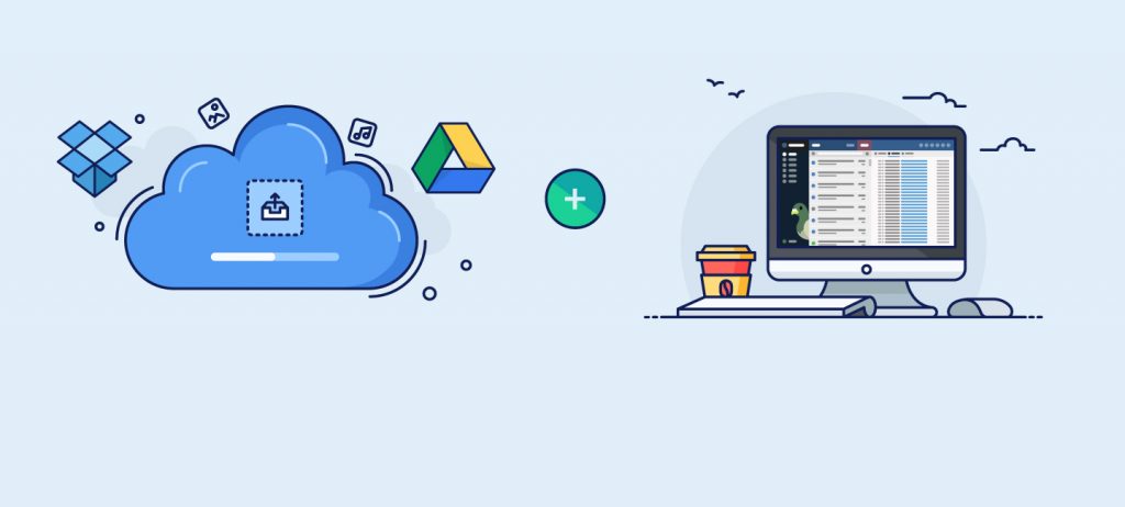 Use cloud storage like Google documents and Dropbox